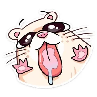 🌟 emoji Cute 🐀 rat @mefedosa Telegram sticker 23 of 65