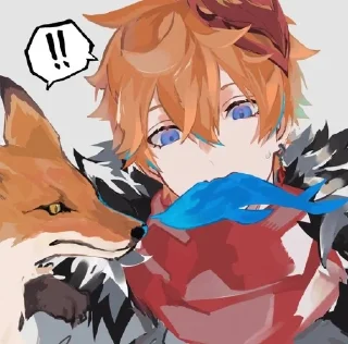 🦊 emoji meoww~ Telegram sticker 13 of 92