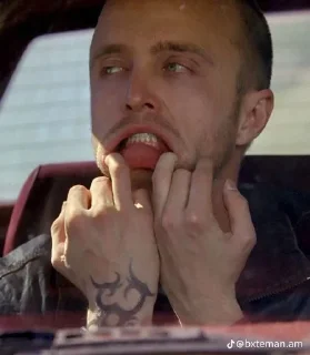 😵 emoji Jesse Pinkman | by @TrippMeef ➡️ @Ctikerubot Telegram sticker 14 of 53