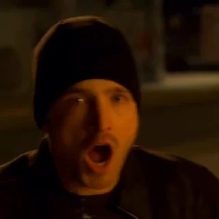😧 emoji Jesse Pinkman | @pmzstickers Telegram sticker 16 of 120