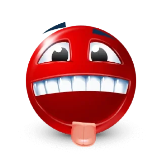 😜 emoji redemoji [@iamgedyku] Telegram sticker 14 of 100