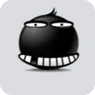 👍 emoji Черны Telegram sticker 5 of 40