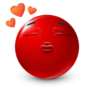 😘 emoji redemoji [@iamgedyku] Telegram sticker 16 of 100