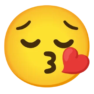 😘 emoji Чьто это. Telegram sticker 23 of 120
