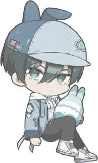 Sticker from ꒰ ꒰ 𝑅𝑖𝑛 𝐼𝑡𝑜𝑠ℎ𝑖 𝜗𝜚 @maffilelele
