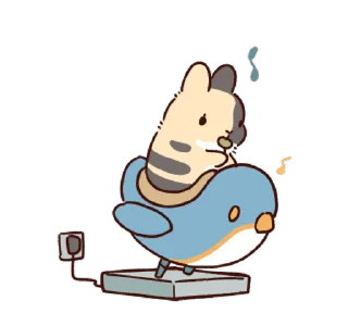 ✉️ emoji зайчики | @softsticks Telegram sticker 11 of 24