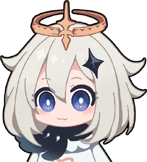 Sticker from Paimon @MyyChannelsCorner
