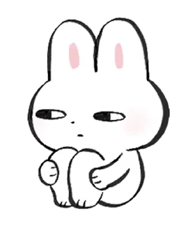 🤍 emoji (´･ω･`) @softsticks Telegram sticker 18 of 40