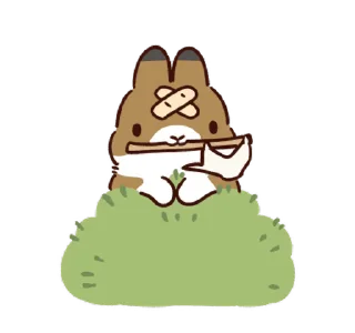 ✉️ emoji зайчики | @softsticks Telegram sticker 14 of 24
