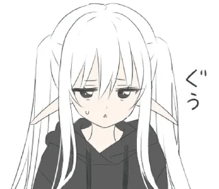 ❤️ emoji эльф @softsticks Telegram sticker 6 of 32
