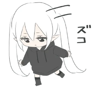 ❤️ emoji эльф @softsticks Telegram sticker 12 of 32