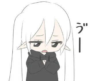 ❤️ emoji эльф @softsticks Telegram sticker 16 of 32