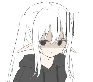 ❤️ emoji эльф @softsticks Telegram sticker 19 of 32