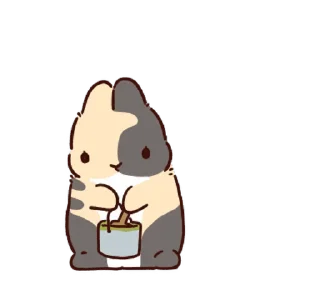✉️ emoji зайчики | @softsticks Telegram sticker 21 of 24
