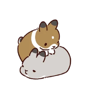 ✉️ emoji зайчики | @softsticks Telegram sticker 16 of 24