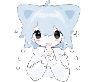 🌨 emoji ૮ ᴗ‌ . ᴗ‌ ♡ა @drowndreams Telegram sticker 6 of 24