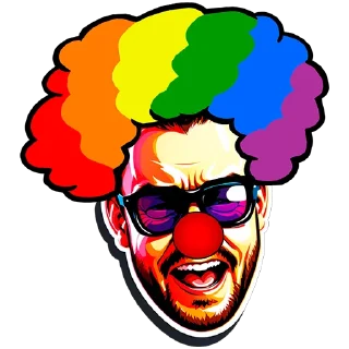 🤡 emoji REY GAMES Telegram sticker 10 of 10