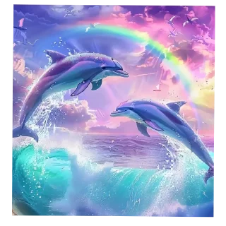 🌌 emoji Дельфинчики 🐬 @DelfinSticker Telegram sticker 6 of 43