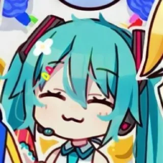 Sticker from Miku 01
