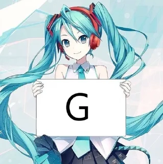 🥬 emoji Alphabet Miku (RUS&ENG) Telegram sticker 9 of 61