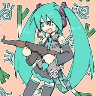 Sticker from Miku 01