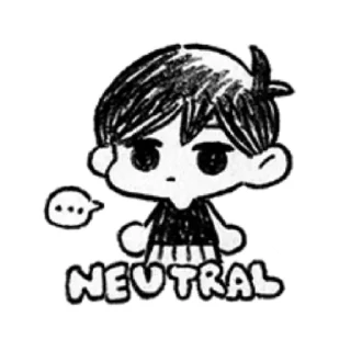 😐 emoji Omori Telegram sticker 15 of 47