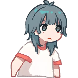 😕 emoji Медуза-тян 2 @Nyasticks Telegram sticker 23 of 41