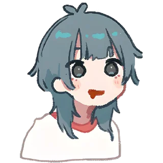 🤤 emoji Медуза-тян 2 @Nyasticks Telegram sticker 18 of 41