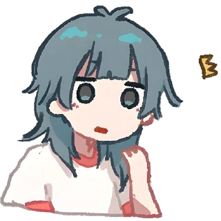 🤭 emoji Медуза-тян 2 @Nyasticks Telegram sticker 16 of 41