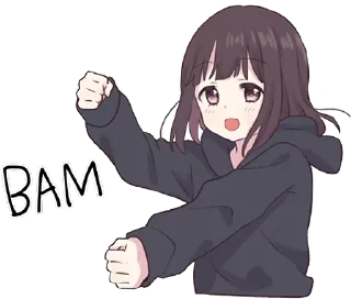 ✊ emoji Menhera-chan Animation ENG :: @line_stickers Telegram sticker 11 of 48