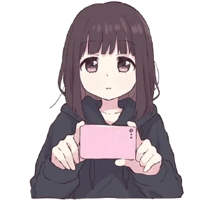 📷 emoji Menhera-chan Animation ENG :: @line_stickers Telegram sticker 14 of 48