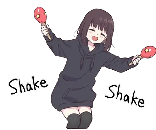 🎼 emoji Menhera-chan Animation ENG :: @line_stickers Telegram sticker 12 of 48