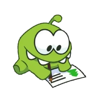 Sticker from Om Nom