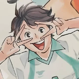 Sticker from Oikawa Tooru @xkysluv