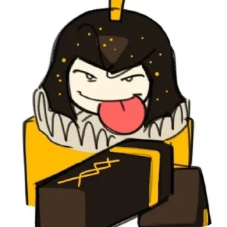 Sticker from 𝑅𝑖𝑛𝑔𝑚𝑎𝑠𝑡𝑒𝑟 𝑓𝑜𝑟𝑠𝑎𝑘𝑒𝑛 |@tsoya_blef