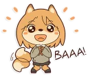 Sticker from Fox School Girl