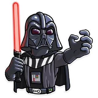 😠 emoji Дарт Вейдер|@Stickery_UA|@Vergisticks Telegram sticker 8 of 30