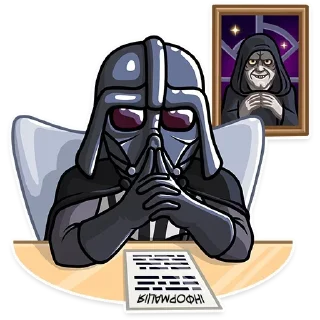 😐 emoji Дарт Вейдер|@Stickery_UA|@Vergisticks Telegram sticker 22 of 30
