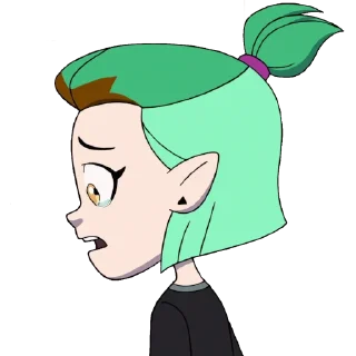 😭 emoji Amity — Owl House Telegram sticker 9 of 13