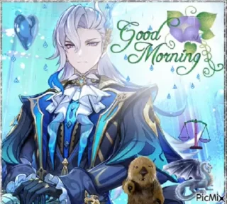🌟 emoji good morning ☀️ genshin pack Telegram sticker 7 of 120