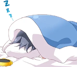 😴 emoji (_ _).｡o○ by @milunyan Telegram sticker 10 of 100
