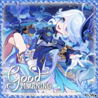 🌟 emoji good morning ☀️ genshin pack Telegram sticker 8 of 120