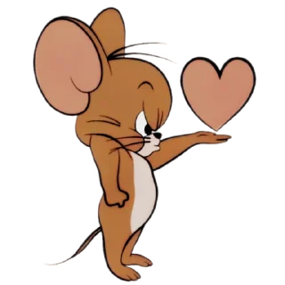 ❤️ emoji 𝑻𝒐𝒎 𝒂𝒏𝒅 𝑱𝒆𝒓𝒓𝒚🤎 Telegram sticker 1 of 15