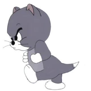 😠 emoji 𝑻𝒐𝒎 𝒂𝒏𝒅 𝑱𝒆𝒓𝒓𝒚🤎 Telegram sticker 2 of 15