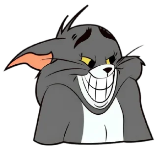 😁 emoji 𝑻𝒐𝒎 𝒂𝒏𝒅 𝑱𝒆𝒓𝒓𝒚🤎 Telegram sticker 9 of 15