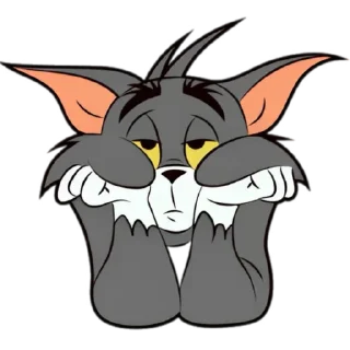 🫠 emoji 𝑻𝒐𝒎 𝒂𝒏𝒅 𝑱𝒆𝒓𝒓𝒚🤎 Telegram sticker 6 of 15