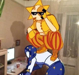 🌟 emoji ๑'ꇴ'๑ ➥стикеры от рыбки Telegram sticker 23 of 74