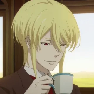 Sticker from Мориарти -> @animebotsa