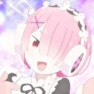 😛 emoji Re:Zero @miloaan Telegram sticker 8 of 82