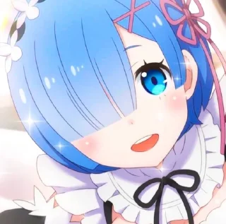 Sticker from Re:Zero @miloaan